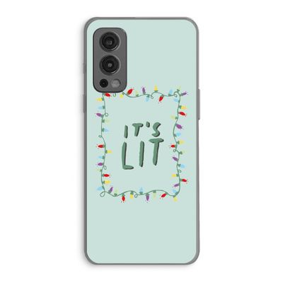It's Lit: OnePlus Nord 2 5G Transparant Hoesje