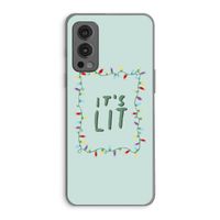 It's Lit: OnePlus Nord 2 5G Transparant Hoesje