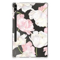 Samsung Galaxy Tab S9 Plus | Siliconen hoesje | Lovely Flowers