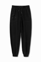 Jogger van 100% lyocell - BLUE - XS Jogger van 100% lyocell - BLUE - XS