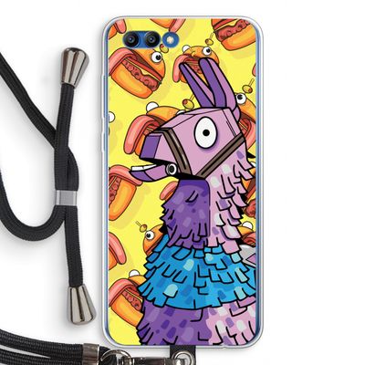 Loot Burger: Honor 10 Transparant Hoesje met koord