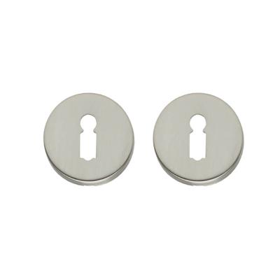 Intersteel Set van 2 sleutelrozettenTira rond nikkel mat verdekt - 0019.318686