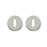 Intersteel Set van 2 sleutelrozettenTira rond nikkel mat verdekt - 0019.318686