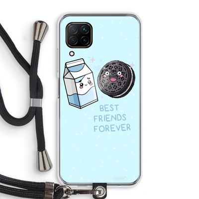 Best Friend Forever: Huawei P40 Lite Transparant Hoesje met koord