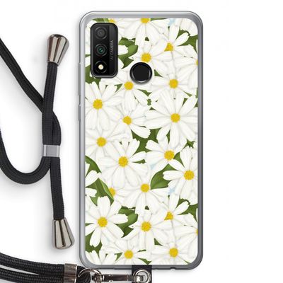 Summer Daisies: Huawei P Smart (2020) Transparant Hoesje met koord