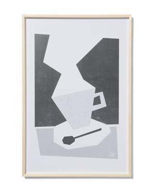 HEMA Fotolijst 40x60cm notenkleur massief hout hout (hout)