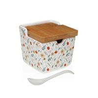 Suikerpot Versa verdi Keramisch 8,8 x 8,5 x 8,8 cm