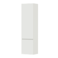 Balmani Cubo zwevende badkamerkast links mat wit 45 x 35 x 169 cm