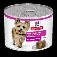 Hill&apos;s Science Plan Small & Mini Mousse Mature Rund natvoer hond 12x200 gram