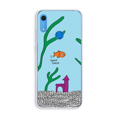 Aquarium: Huawei Y6s Transparant Hoesje