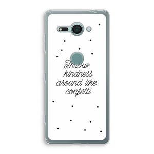 Confetti: Sony Xperia XZ2 Compact Transparant Hoesje