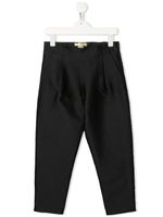 Stella McCartney Kids pantalon fuselé à pinces - Noir - thumbnail