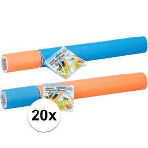 20x stuks waterpistolen/spuiten van foam 33 cm