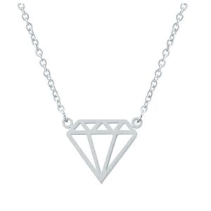 Cilla Jewels dames ketting Diamond verzilverd