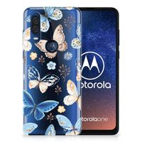 TPU Hoesje voor Motorola One Vision Vlinder