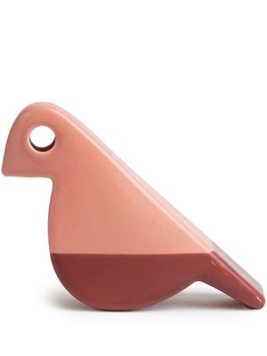 Nuove Forme figurine Bird Figure en céramique - Rose