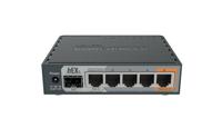 Mikrotik hEX S bedrade router Gigabit Ethernet Zwart - thumbnail