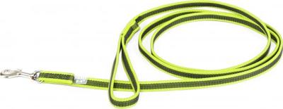Antislip Hondenriem - 14mm x 2m - Met handvat - Neon