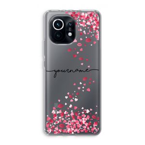 Hartjes en kusjes: Xiaomi Mi 11 Transparant Hoesje