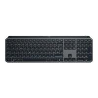 Draadloos toetsenbord - LOGITECH - MX Keys S - Bluetooth - Achtergrondverlichting - Stille toetsen - Lichtgrijs