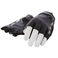 Mirage Lycra handschoen maat l gel zwart korte vinger op kaart - thumbnail