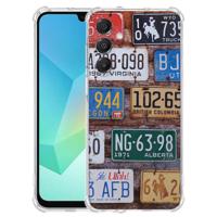 TPU Telefoonhoesje Samsung Galaxy A17 - Kentekenplaten schokabsorberende backcover TPU Telefoonhoesje Samsung Galaxy A17 - Kentekenplaten schokabsorberende backcover