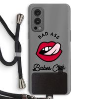 Badass Babes Club: OnePlus Nord 2 5G Transparant Hoesje met koord
