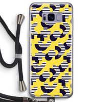 8-bit N°3: Samsung Galaxy S8 Transparant Hoesje met koord