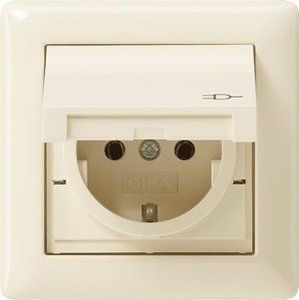 Gira buitenstopcontact waterdicht inbouw creme 415701