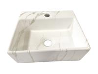 Wiesbaden Leto fontein 33,5 x 29 x 11,5 cm keramiek carrara - thumbnail