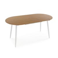 Eettafel Versa DOINYO Wit Metaal Hout MDF 80 x 75 x 160 cm