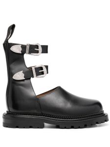 Toga Pulla bottines en cuir - Noir