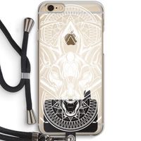 Oh Deer: iPhone 6 / 6S Transparant Hoesje met koord