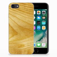 iPhone SE 2022 | SE 2020 | 8 | 7 Bumper Hoesje Licht Hout