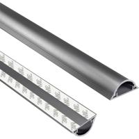 TRU COMPONENTS Kabelbrug 1568193 PVC Grijs Aantal kanalen: 1 1000 mm Inhoud: 1 m