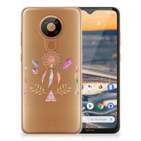 Nokia 5.3 Telefoonhoesje met Naam Boho Dreamcatcher