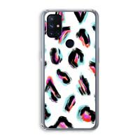 Cheetah color: OnePlus Nord N10 5G Transparant Hoesje - thumbnail