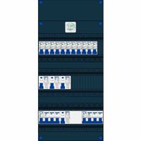 GACIA krachtgroepenkast 11 groepen 230v krachtgroep 16A 400V met aardlekschakelaars HS 4P 40A Gacia