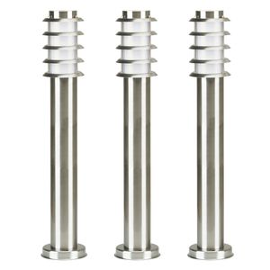 Soll 2 RVS Tuinlamp set van 3