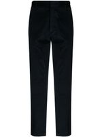 Paul Smith pantalon droit en velours côtelé - Bleu