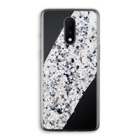 Gespikkelde marmer: OnePlus 7 Transparant Hoesje