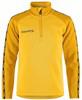 Craft 1912733 Squad 2.0 Half Zip Jr - Sweden Yellow/Golden - 134/140 - thumbnail