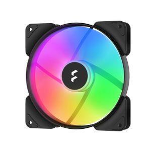 Fractal Design Aspect 14 RGB PWM Black Frame 3 Fan Pack case fan 3 stuks, 4-pins PWM fan aansluiting