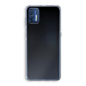 Musketon Halftone: Motorola Moto G9 Plus Transparant Hoesje