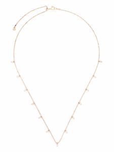 Djula collier en or rose 18ct orné de diamants