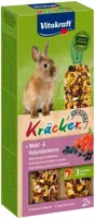 Vitakraft Kräcker muis en dwergkonijn bosbes & vlierbes 2-in-1