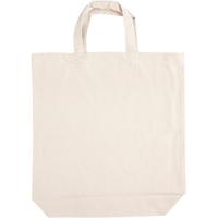 Creativ Company Tas met bodemvouw, afm 39x44x10 cm, 310 gr, licht naturel, 1 stuk