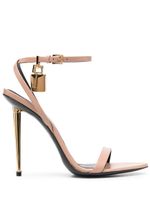 TOM FORD sandales Padlock 120 mm en cuir - Rose