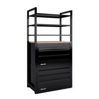 XLC Grs kast werkplaats 1250 zw ral9005 *op best*