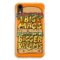 Big Macs Bigger Dreams: iPhone XR Volledig Geprint Hoesje